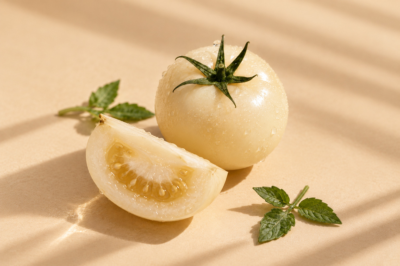 White Tomato visual