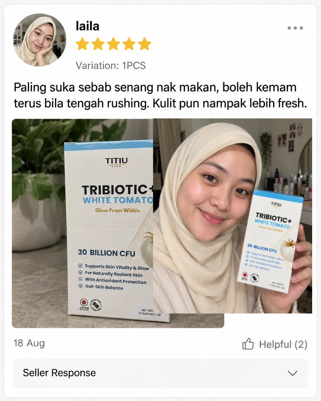 Customer review 