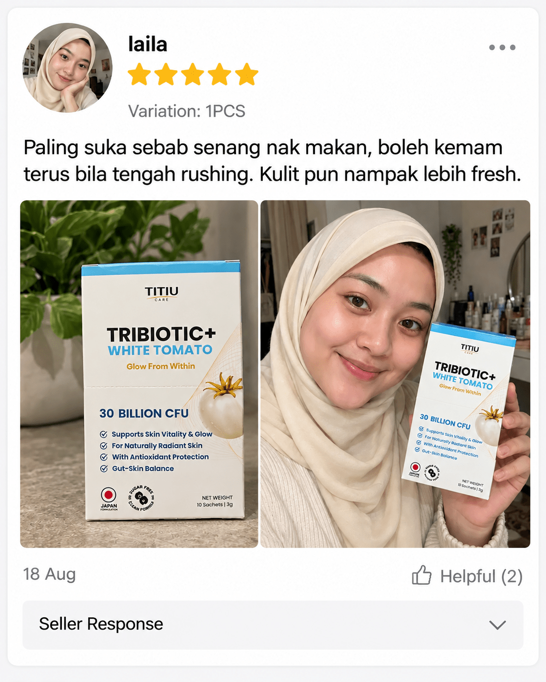 Customer review 